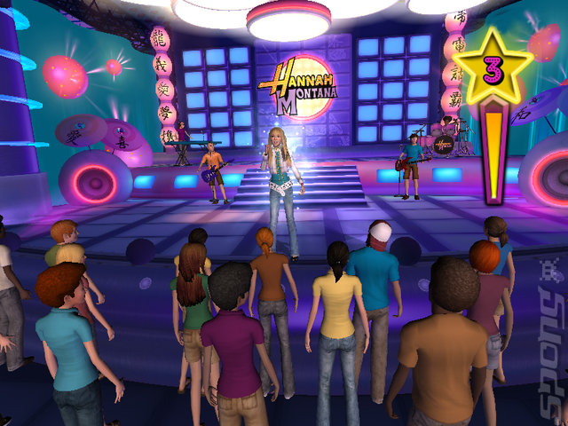 Hannah Montana: Spotlight World Tour - Wii Screen