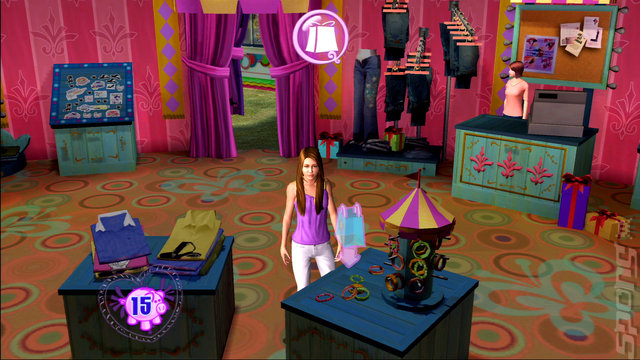 Hannah Montana: The Movie Game - PS3 Screen