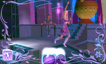 Hannah Montana: Rock Out the Show - PSP Screen