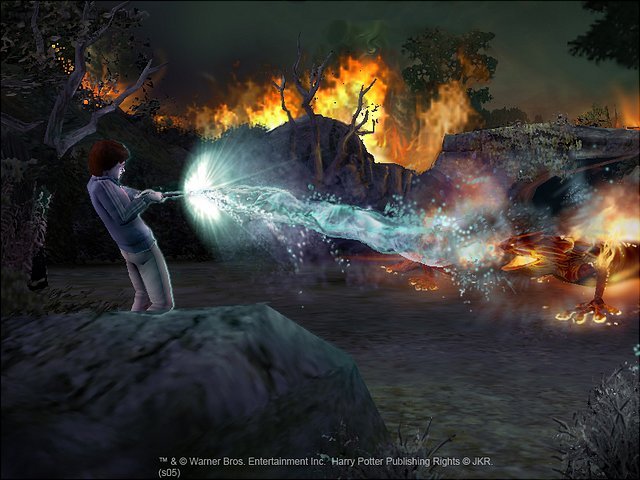 Harry Potter and the Goblet of Fire - Xbox Screen