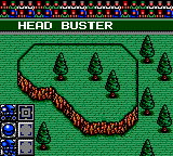 Head Buster - Game Gear Screen