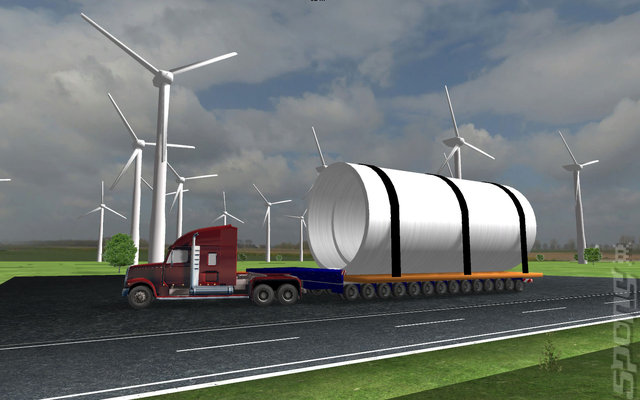 Heavy Freight Simulator - PC Screen