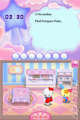 Hello Kitty: Birthday Adventures - DS/DSi Screen