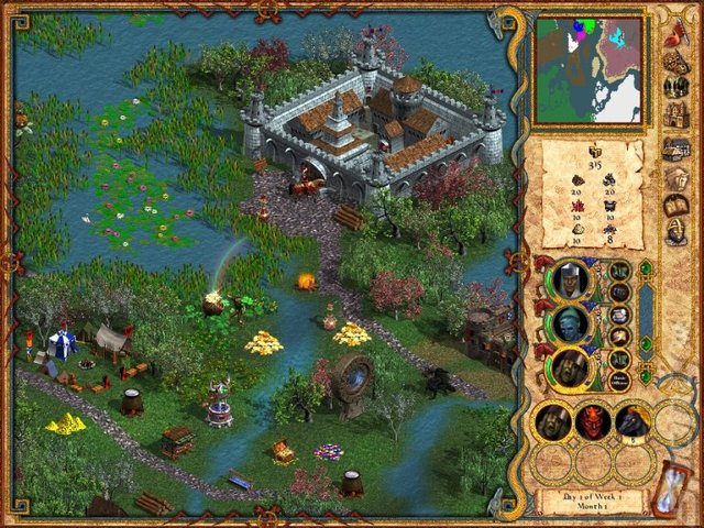 Heroes Of Might And Magic IV - PC Screen