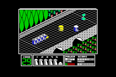 Highway Encounter - C64 Screen