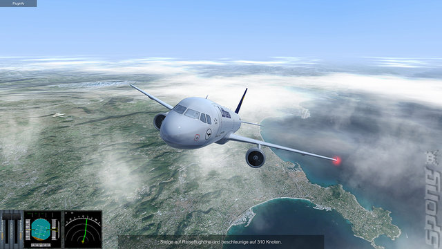 Holiday Flight Simulator - PC Screen