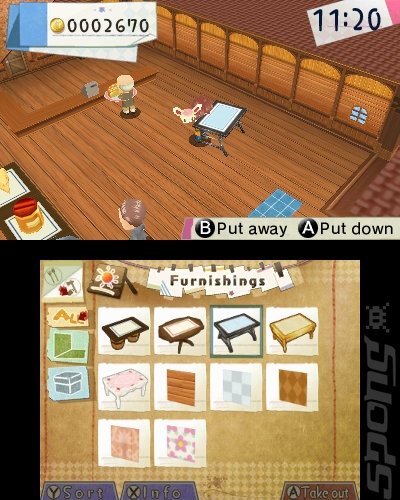 Hometown Story - 3DS/2DS Screen