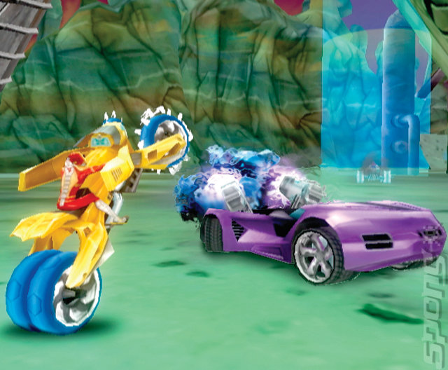 Hot Wheels: Battle Force 5 - Wii Screen