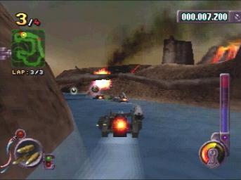 Hot Wheels Extreme Racing - PlayStation Screen