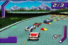 Hot Wheels World Race - GBA Screen