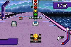 Hot Wheels World Race - GBA Screen