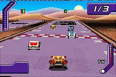 Hot Wheels World Race - GBA Screen