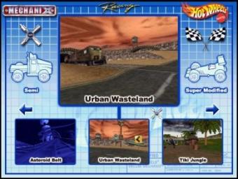 Hot Wheels Mechanix - PC Screen