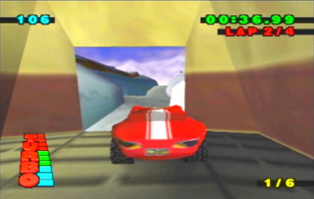 Hot Wheels Turbo Racing - N64 Screen
