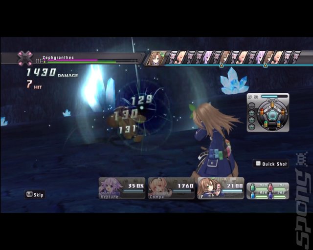 Hyperdimension Neptunia - PS3 Screen