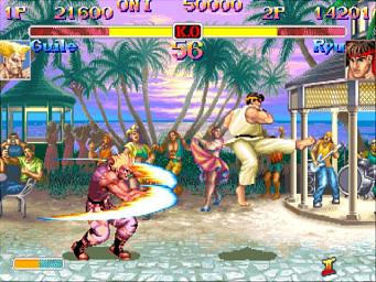 Hyper Street Fighter II: The Anniversary Edition - PS2 Screen