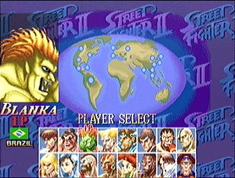 Hyper Street Fighter II: The Anniversary Edition - PS2 Screen