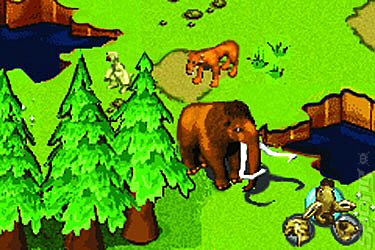 Ice Age 2: The Meltdown - GBA Screen