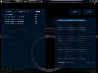 Imperium Galactica 2: Alliances - PC Screen