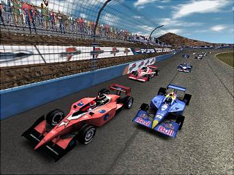 IndyCar Series 2005 - PS2 Screen