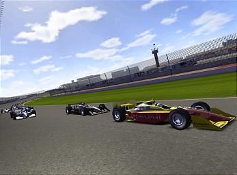 IndyCar Series - PS2 Screen