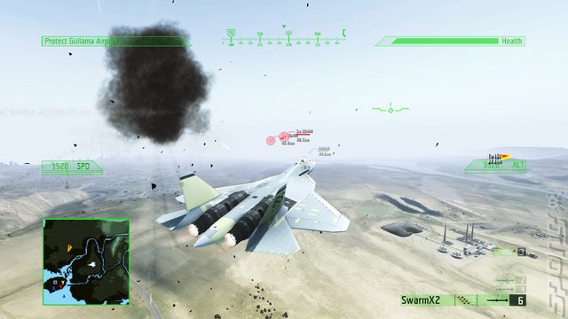 Jane's Advanced Strike Fighters - Xbox 360 Screen