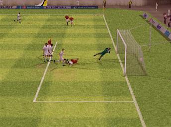 J League Spectacle Soccer - Dreamcast Screen