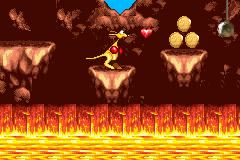 Kao the Kangaroo - GBA Screen