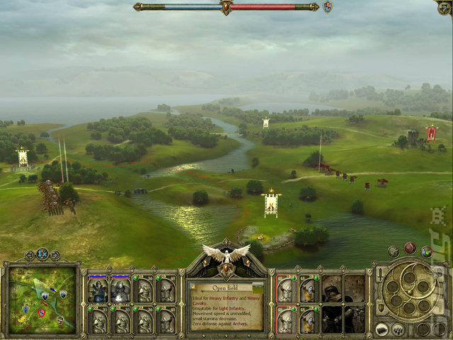 King Arthur - PC Screen