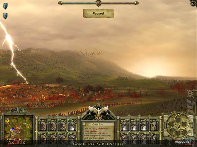 King Arthur - PC Screen