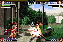 The King of Fighters EX: Neo Blood - GBA Screen