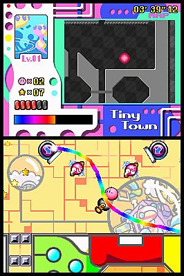 Kirby Power Paintbrush - DS/DSi Screen