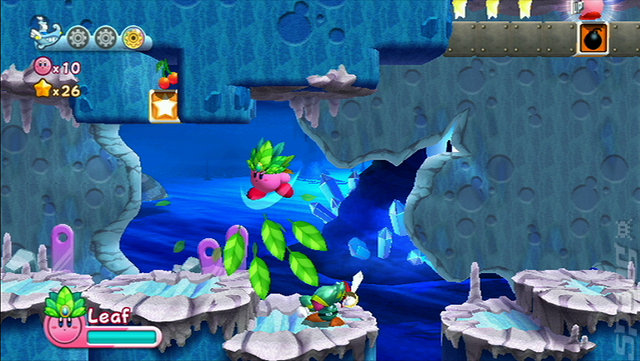 Kirby's Adventure Wii - Wii Screen