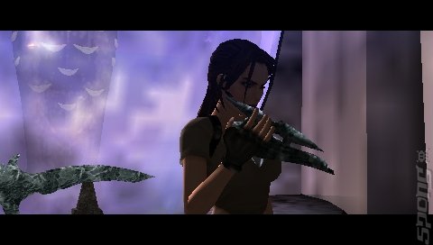 Lara Croft Tomb Raider: Legend - PSP Screen