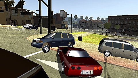 L.A. Rush - PSP Screen