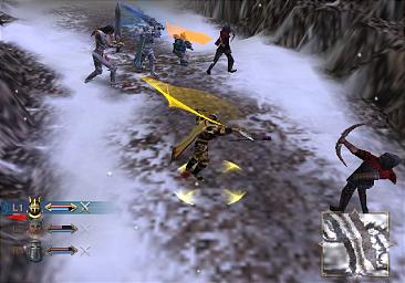 Legion: Legend of Excalibur - PS2 Screen