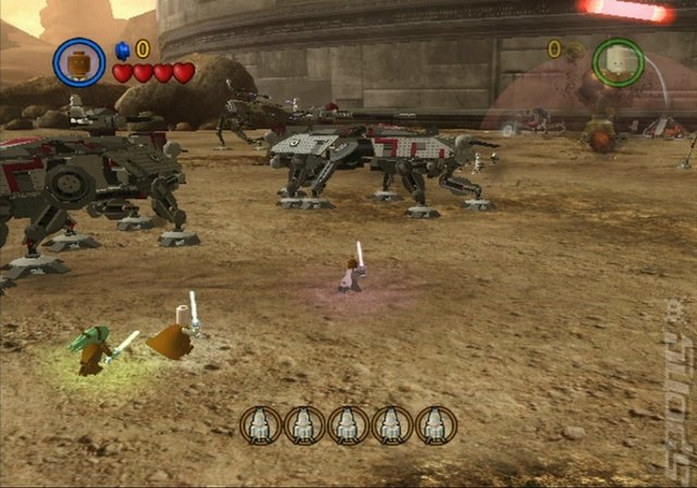 LEGO Star Wars III: The Clone Wars - Wii Screen