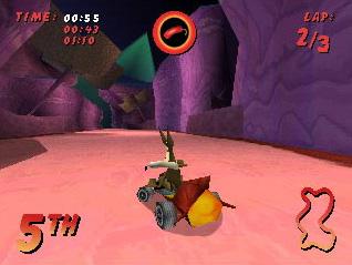 Looney Tunes Racing - PlayStation Screen