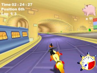 Looney Tunes Space Race - Dreamcast Screen