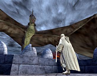 The Lord of the Rings: The Return of the King - PS2 Screen