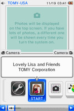 Lovely Lisa and Friends - DS/DSi Screen