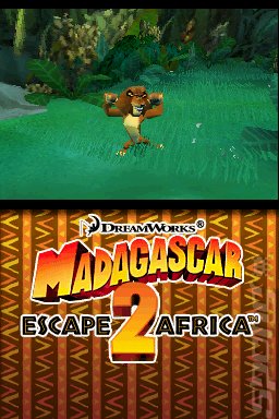 Madagascar: Escape 2 Africa - DS/DSi Screen