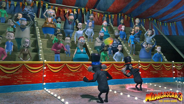 Madagascar 3: Europe's Most Wanted - Xbox 360 Screen