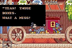 Magical Quest 2 Starring Mickey and Minnie - GBA Screen