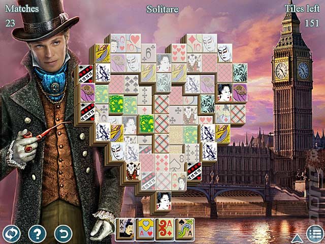 Mahjong World's Greatest Cities & Temples - PC Screen