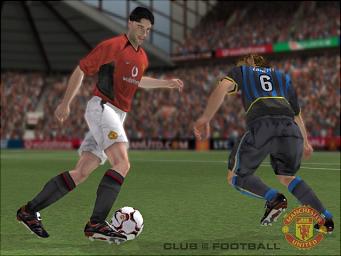 Manchester United Club Football - PS2 Screen
