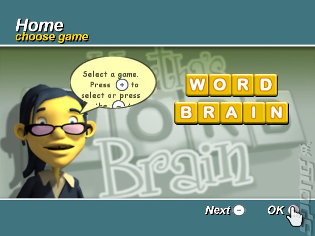 Margot�s Word Brain - Wii Screen