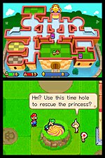 Mario and Luigi: Partners in Time - DS/DSi Screen
