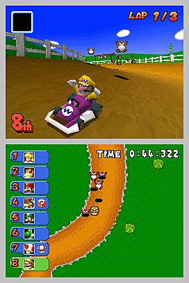 Mario Kart DS - DS/DSi Screen