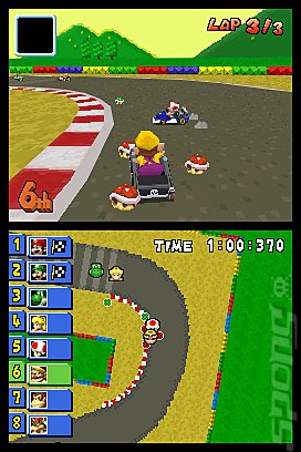 Mario Kart DS - DS/DSi Screen